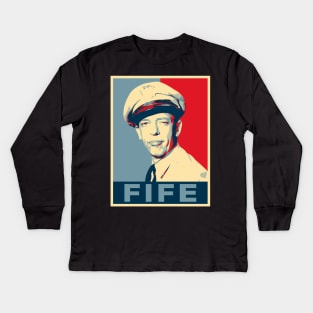 Men Fife Retro Hope Style Kids Long Sleeve T-Shirt